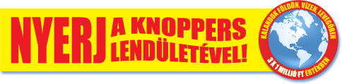 Nyerj a Knoppers lendületével!